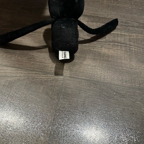 Minecraft Mojang 2014 10" Enderman Stuffed Plush Video Game Black Slender Dangly - Picture 4 of 5
